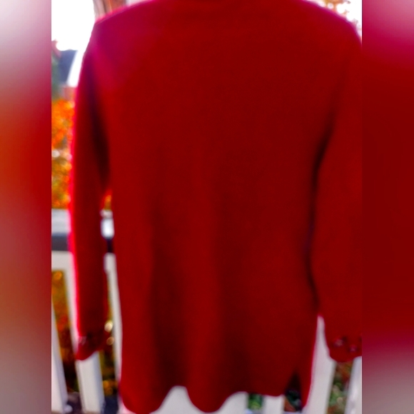 Vintage 100% Wool Button up Cardigan - Picture 2 of 8